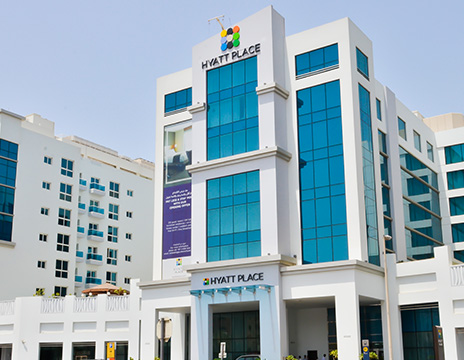 Hyatt Place Hotel | Hotel Projects Construction Companies in Dubai |